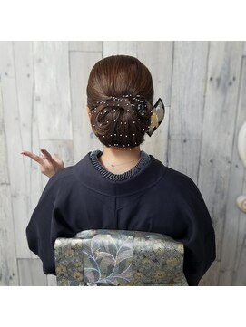 ラピスラズリ(Lapis Lazuli) 和髪　6（熊本　下通　ヘアセット）