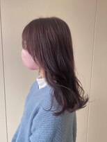 カシェ リタ ヘアー(CACHE'&RITA HAIR)&nbsp;顔まわりカット◯ピンクブラウン◯ピンクベージュ