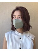 ベビーピンク ブリーチ無しでの透明感ピンク