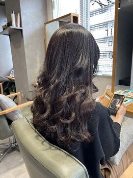 ビス フルール 日暮里店(Vis fleur) ふんわりカール/髪質改善/ショコラブラウン