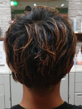 アポロカットステージ 相模大野店 アップバング/ツーブロックマッシュ<理容室>[メンズ/相模大野]