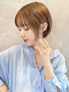 トルネード(TORNADO) シルキーベージュ 大人マッシュショート 斜めバングt813