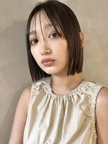 【PARK】タイトボブ×ウォームブラウン