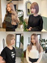 《stylist yurika》女の子らしいミルクティー、柔らかいハイトーン、雰囲気に合わせたお色味お任せ下さい！