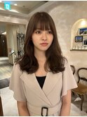 セミロング・ゆるふわ・前髪カット・ヘッドスパ銀座20代30代
