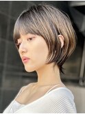 calna by ELMO/ショートボブ/ショートウルフ/丸みショート