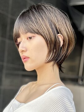 カルナ バイ エルモ(calna by ELMO) calna by ELMO/ショートボブ/ショートウルフ/丸みショート