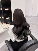 エトバイイオエ(et by ioe)&nbsp;黒髪/ボブルフ/ネビージュ/小顔/ワンレン/髪質改善/グレージュ