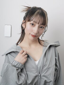 レボル(REVOL) カチモリスタイル☆y2kヘアセットヘアアレンジ推し活推しカラー