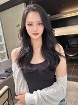 ロンドローズ 名古屋(Lond damaskRose)&nbsp;ブリーチ 学割 オリーブベージュ レイヤーカット リタッチ36