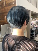 エスデザイン(es design)&nbsp;ショートスタイル×ブルーカラー