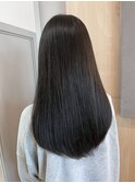 20代30代暗髪シアーグレー