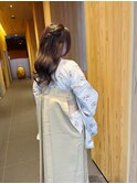 袴着付け/卒業式着付け/袴ヘアセット/袴ヘアアレンジ/卒業式ヘア