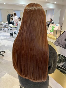 エミィ(emii.) オレンジブラウン/ブリーチなしカラー