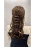 お出かけ前に！【亀井指名限定】カット+カラー+トリートメント+ヘアアレンジ