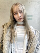 キャロルガーデンズ ボコカ 表参道(Carroll Gardens bococa)&nbsp;ミルクティー/ベージュ/くすみカラー/レイヤーカット 【azu】