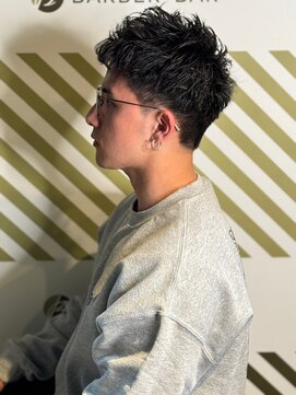バーバーバー アカバネ(BARBER-BAR AKABANE) 男前を格上げするベリーショート×毛流れパーマ#2