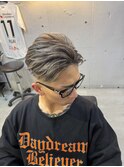 メンズバレイヤージュメンズメッシュツーブロック