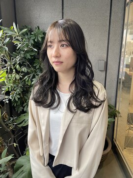 グリーン 町田(green) 【ミディアム】ふんわり動きが出る顔周りレイヤー