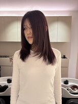 マイル 渋谷(mile)&nbsp;ブリーチなしカシスカラー