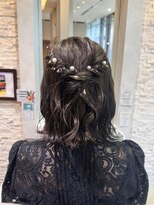 ヴィサージュプラス(VISAGE plus)&nbsp;お呼ばれヘア♪ハーフアップアレンジ！