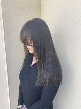 チャコレ パーチ 北千住店(Chacolle perch) 透明感たっぷり！暗めブルーアッシュ