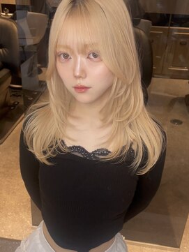 ジーナ 福岡天神(Zina) 韓国風レイヤーカット/ハッシュカット/Zina福岡天神