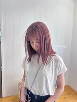 ビューバイネオリーブ 用賀店(Beau'r by neolive)&nbsp;黒髪ボブルフネビージュ小顔ワンレン《用賀》
