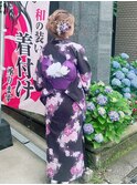 浴衣着付け＆ヘアセット