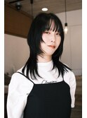 フェイスレイヤーミディアムウルフ