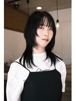 ミューズ バイ ケンジ(MUSE by KENJE) フェイスレイヤーミディアムウルフ