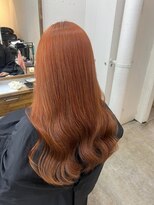 アジールヘア 北千住駅西口店(agir hair)&nbsp;オレンジカラー/#kitasenju