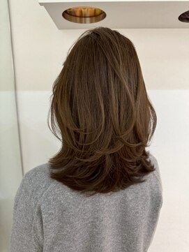 ムード(MOOD,) 暗めカラー/グランマッシュ[レイヤーカット/髪質改善/銀座]