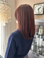 フィグバイアルテフィーチェ(fig by artefice)&nbsp;オレンジレッド＊