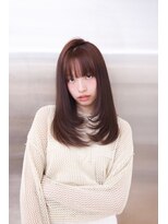 ルーシー 川越(LUCEY) 韓国ヘア/海外風レイヤー/レイヤーカット/ミディアム/髪質改善