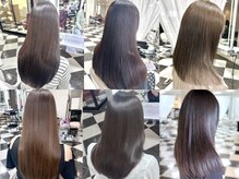 自宅での再現性まで考えたヘアスタイル