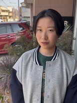 リシェール 北越谷店(RICHAIR)&nbsp;着物ヘア/大人ガーリー/ダークアッシュ/似合わせカット/北越谷