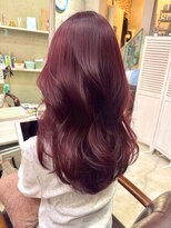 ヴィークス ヘア(vicus hair)&nbsp;ブリーチなし「ボルドーレッド」