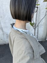 ヘアースペース レガッタ(hair space Regatta)&nbsp;艶育カラー×インナーカラーカーキグレージュ