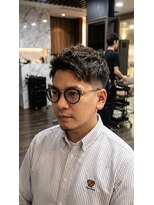 ヘアリゾート エーアイ 浅草ROX店(hair resort Ai)&nbsp;メンズショート＋ツイストスパイラルパーマ