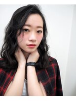 グランツ(hair design Granz) ダークカラーセミディ