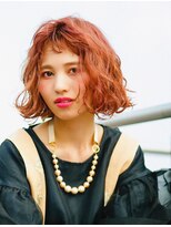 アヴァンティ ヘアーアンドスパ(avanti hair&spa)&nbsp;☆ゆるモードなピンクボブ☆