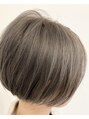 アンジュ サロン ド コワフュール(ange salon de coiffure) ダブルカラー。人とは違うハイトーンしたい方はオススメです♪