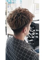 美容室 イズ 館林店(Iz)&nbsp;コンマヘアサイドグラデーションマッシュウルフ