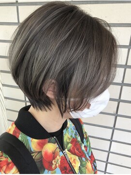 ワープ 青葉台(WARP) アッシュグレーショート☆