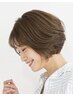 【新規◆白髪をオシャレに染める】カット+カラ-+スパ￥13,750→￥12,375