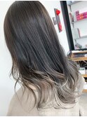 ［Re Charme/近藤恭輔］ホワイトグレーグラデーション