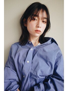 ウォーター 表参道(WATER) シースルー前髪/外ハネボブ/ナチュラルアッシュ/表参道/南青山