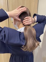 ローレンジウ(LOREN JU)&nbsp;名駅/名古屋駅/学割U24/レイヤーカット/オージュア/ダブルカラー