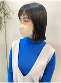 【mee.】 似合わせパッツンボブ 表参道